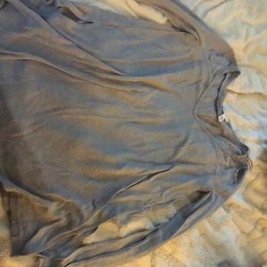 Long sleeve shirt never worn grey